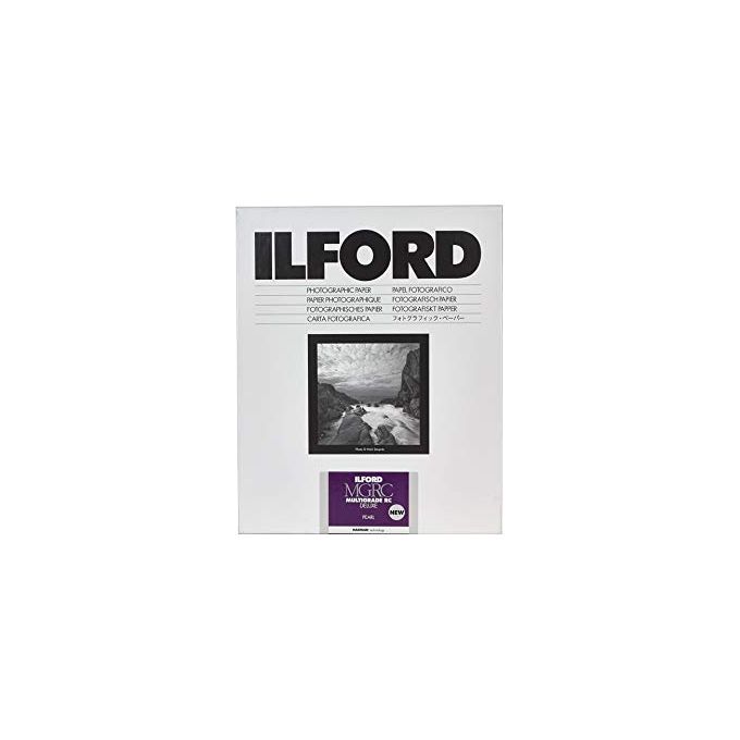 Ilford HAR1180167 MG RC DL Carta Fotografica Bianco e Nero 100 Fogli 10.5x14.8 cm Finitura Perlata colore Bianco