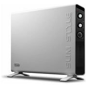 De'Longhi HCX3220FTS Slim Style Termoconvettore Elettrico 2000W 3 Livelli Timer 24H colore Nero