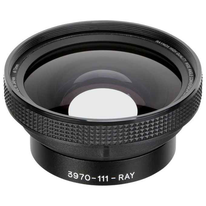 Raynox HD-6600PRO-43 HD-6600 PRO Convertitore Grandangolare 0.66x Risoluzione 350 linee-mm Filetto 43 mm Filtro 72 mm colore Nero