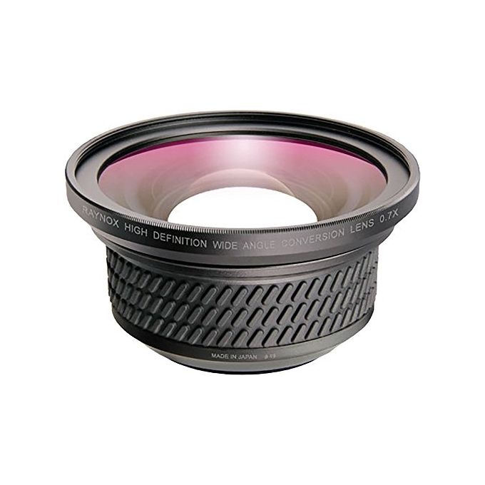 Raynox HD-7049PRO Convertitore grandangolare 0,7x con attacco 49 mm e filetto filtro 82 mm colore Nero
