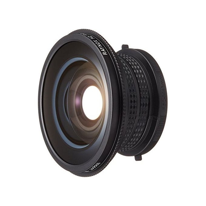 Raynox RAHDP-2800ES Obiettivo Convertitore Fisheye 0,28x Risoluzione 475 linee-mm Distorsione -64% colore Nero