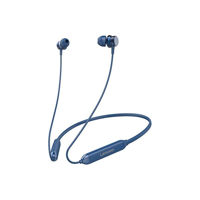 Lenovo HE15 BLUE Auricolari Wireless In-ear Bluetooth 5.0 con Microfono IPX5 12 ore autonomia colore Blu