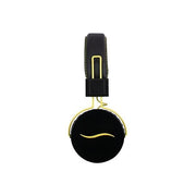 Hi-Fun HFHIDEEJAY-BYE Hi-Deejay Cuffie a Padiglione con Microfono 32Ω 105 dB Jack 3.5 mm colore Nero Giallo