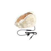 Hi-Fun HFHIEAR-LAWH Hi-Ear Paraorecchie Musicale Speaker Microfono Integrato Jack 3.5 mm Taglia Regolabile colore Bianco