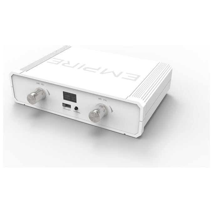 Empire HT.T5 Trasmettitore Fisso T5I Wireless con Audio Line In e Mic per Casse Empire colore Bianco