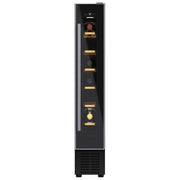 Hoover HWCB15-1 H-WINE 300 Cantinetta Vino da Incasso 7 Bottiglie 1 Zona Vetro Anti UV Classe G colore Nero