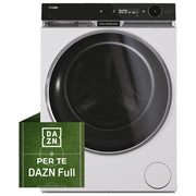 Haier HWD120BD16397EUS X Serie 11 Lavasciuga Frontale 12-7 Kg 1600 rpm Classe A Pompa di Calore Wi-Fi AutoDose Vapore (85x60x66 cm) colore Bianco