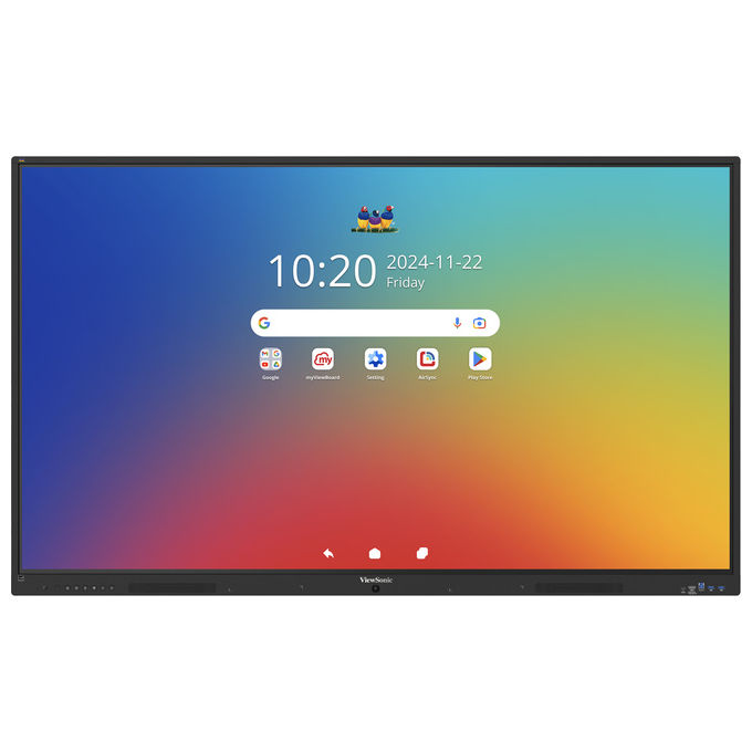 Viewsonic IFP6535-1-1C Quadro Bianco Interattivo 65'' 4K Android 16 64 punti touch colore Bianco