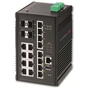 Edimax IGS-5416P Switch di Rete Gestito Gigabit PoE 20 Porte 8 PoE