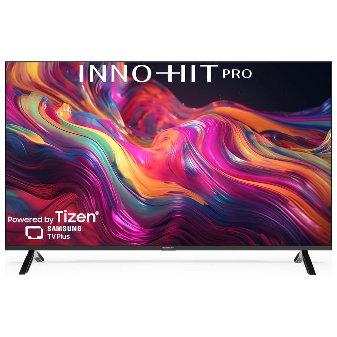 INNO-HIT 7640168610586 IH50UHTZN Smart TV 50'' 4K UHD Tizen HDR10 Wi-Fi Bluetooth colore Nero