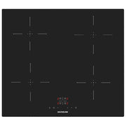 Silverline IH5445B01 Piano cottura a induzione 59 cm 4 fuochi Touch con funzione boost e timer digitale colore Nero