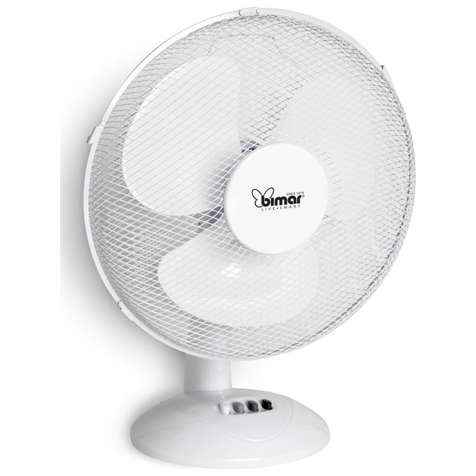 Innoliving INB-VT502 Bimar Ventilatore da Tavolo 40 cm 3 Velocita' Oscillazione 45W colore Bianco