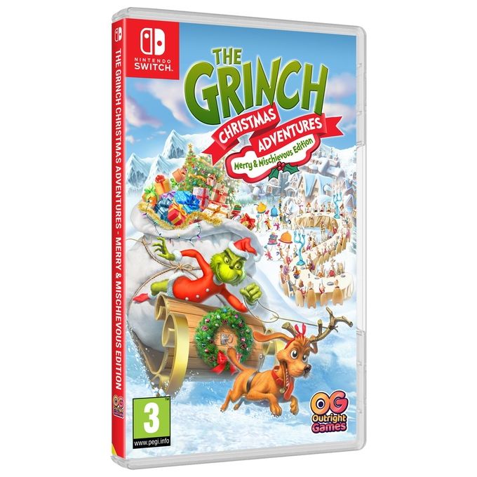 Bandai Namco Entertainment, Il Grinch Avventure Natalizie, Videogioco Nintendo Switch