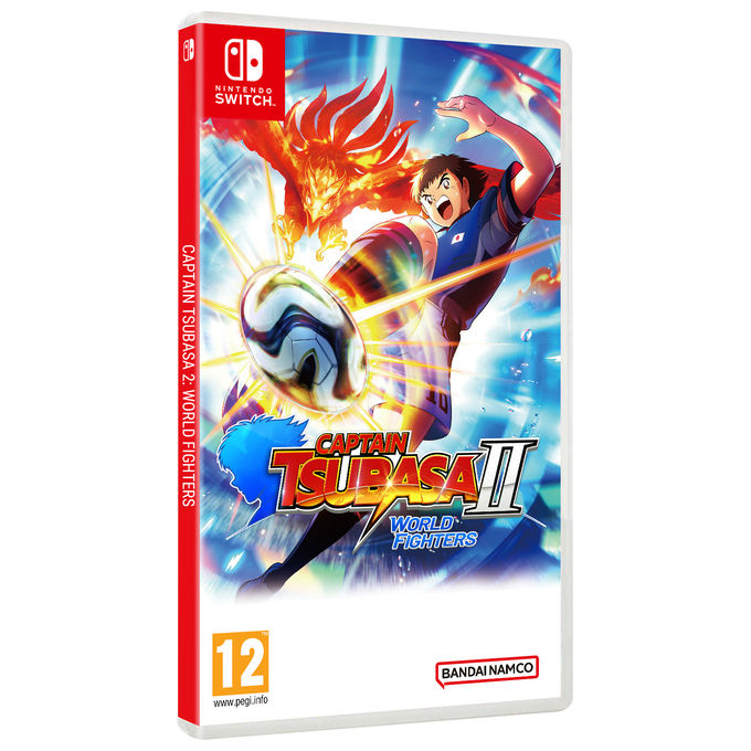 BANDAI NAMCO Entertainment INS166669 CAPTAIN TSUBASA 2: WORLD FIGHTERS SWITCH Videogioco Sport per Nintendo Switch Sviluppatore Tamsoft Corporation Data di Rilascio 28 Agosto 2026 PEGI 12 Multiplayer Online e Offline Personaggi Giocabili 110 Nazionali Dis