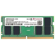 Transcend JM5600ASE-32G JetRam Modulo Memoria 32 GB DDR5 5600 MT-s 1.1V SO-DIMM CL46 colore Nero