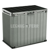 Keter 262120 Store-It-Out Darwin Baule Portattrezzi da Giardino 1150 L 140x80x120 cm colore Verde
