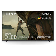 Sony K85XR70PAEP BRAVIA 7 QLED Mini LED TV 4K HDR 120Hz con Android TV IMAX Enhanced Dolby Vision Atmos Chromecast AirPlay colore Nero