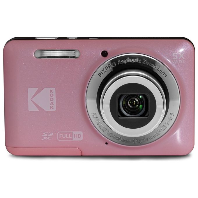 Kodak KF55PK Fotocamera compatta 16 MP CMOS 1-2.3'' 5x zoom Full HD 2.7'' colore Rosa