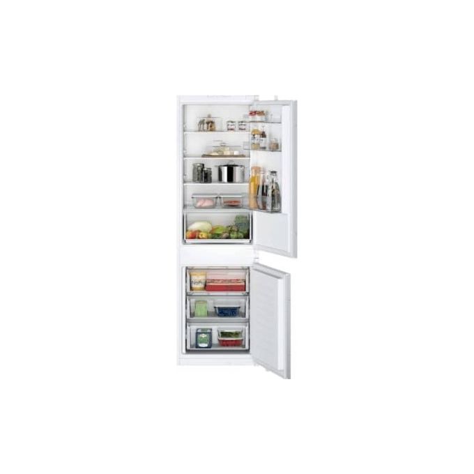 Siemens KI86NNSF0 iQ100 Frigorifero Combinato da Incasso 260 L 177 cm Classe F 39 dB No Frost LED colore Bianco