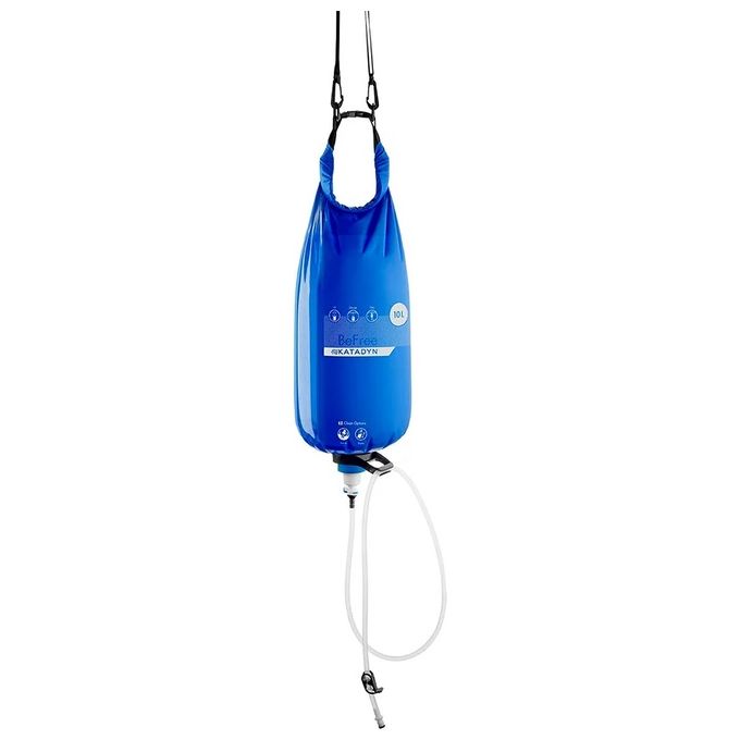 KATADYN 8020860 BeFree Filtro dell'Acqua a Gravita' 10 L Flusso 2 L-min Porosita' 0,1 micron colore Blu