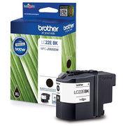 Brother LC22EBK Cartuccia d'Inchiostro Nero Originale per Stampanti Inkjet Resa 2400 Pagine colore Nero