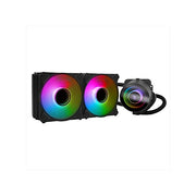 Noua LC0422-TP240 Siberus Pro Dissipatore a Liquido CPU 2 Ventole 120 mm PWM ARGB TDP 220W colore Nero