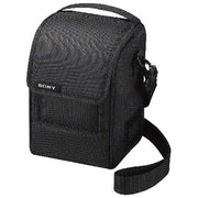 Sony LCS-FEA1 Custodia per Obiettivi Morbida 2 Scomparti Regolabili Materiale Oxford Tracolla Regolabile colore Nero