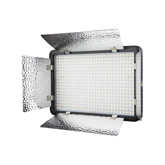 Godox LED500LR-C Pannello a LED Bicolore Regolabile 3300K 5600K CRI 95 Alimentazione DC e Batteria Sony NP-F colore Nero