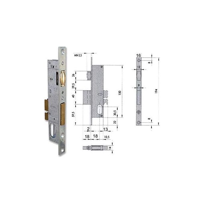 Cisa 44235-18-0 Serr Infil Cil Ov F16