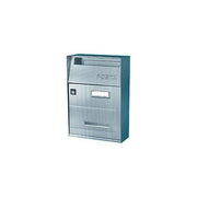 Alubox 47252 Effe F1 Cassetta Postale per Esterno Inox senza Tetto 30.5x21x9.5 cm