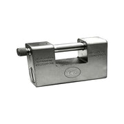 Yale Y1640185 Lucchetto Antiscasso in Acciaio Carbonitrurato con Gancio Temprato da 18 mm 3 Chiavi incluse colore Nero