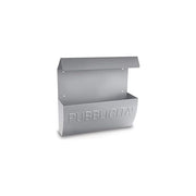 Alubox 49162 Reclame Cassetta Portapubblicita' Lamiera Zincata Verniciata Uso Esterno 31x31x10 cm colore Argento