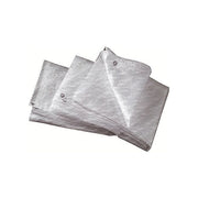 4F 1180B44 Telo Copertura Retinato Occhiellato PVC 140 gr-mq 4x4 m colore Bianco
