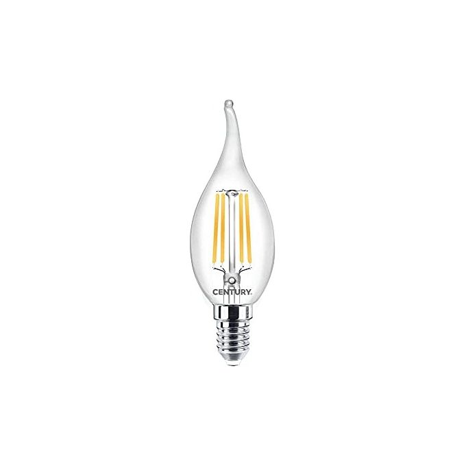 Century Lampadina Led Fiamma E14 4W 470lm 2700k