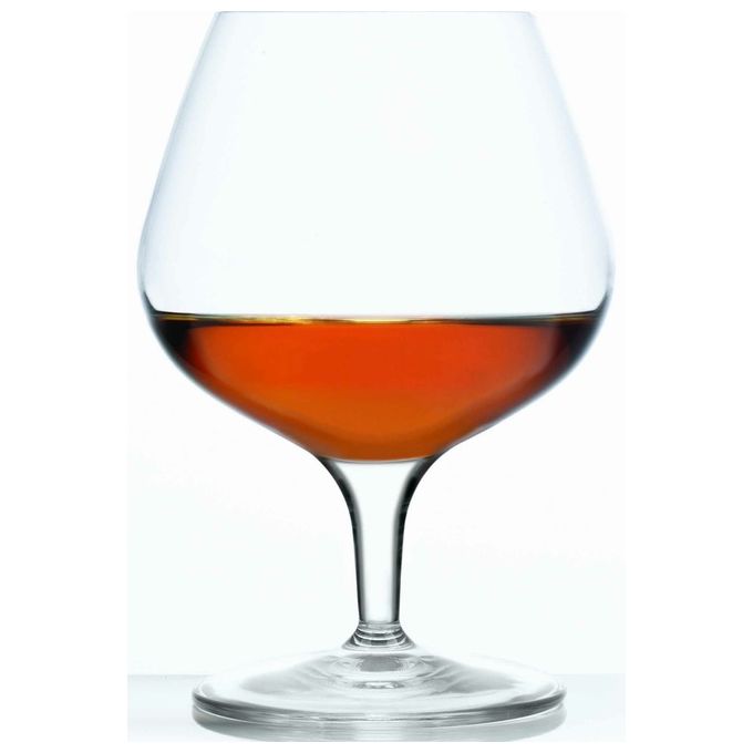 Luigi Bormioli 10195-02 Napoleon Calici Cognac 6 pezzi 39 cl Vetro Lavabile in Lavastoviglie Made in Italy colore Trasparente