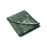 Labor 6X8 Telone Occhiellato in Polietilene 180 gr-mq Impermeabile Antistrappo con Occhielli in Metallo Rinforzati colore Verde