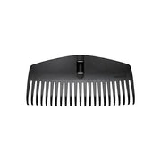 Fiskars 1063089 Solid Testa Rastrello per Foglie 23 Rebbi in Polipropilene 42 cm colore Nero