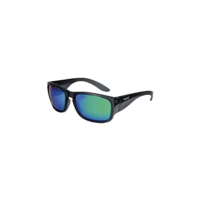 Bouton Optical BOND Occhiale di Sicurezza Lente Verde Specchiata Montatura Nylon Antigraffio Antiappannamento Antiriflesso EN166 colore Verde