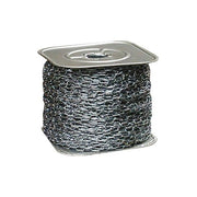 CATENIFICIO RIGAMONTI CGB18 Catena Genovese Zincata in Bobina Diametro 3,5 mm Lunghezza 60 m Carico di Lavoro 150 Kg colore Zincato