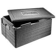 Thermohauser 8300040459 Gastrostar Box Termico in EPP GN 1-1 Capacita' 50 L Resistente da -40°C a +120°C colore Nero