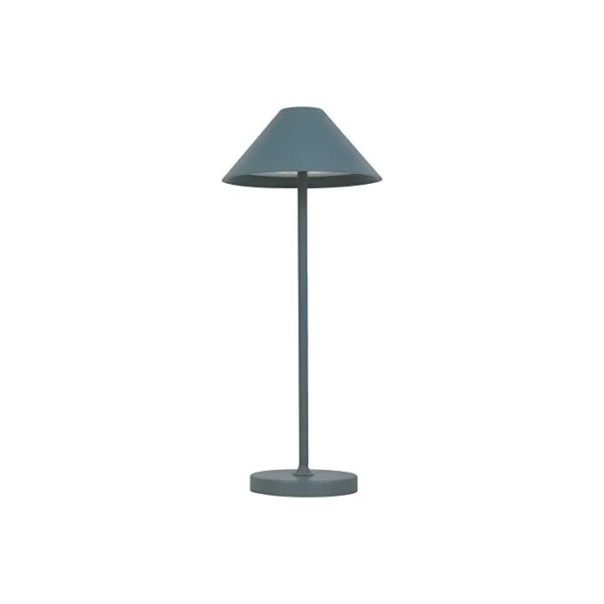 GBC 23.8610.22 Liberty Lampada da Tavolo Ricaricabile 3W 3000K Touch Dimmer IP54 colore Argento