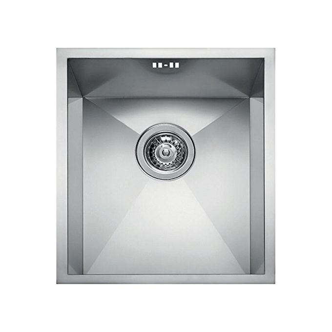 Elleci LIQ340SAC Square 340 Lavello da incasso 1 vasca in acciaio inox satinato 38x44 cm colore Inox
