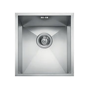 Elleci Square 340 LIQ340SACUN - Lavello da incasso 1 vasca, Acciaio inox satinato, 38x44 cm, da incasso, Inox satinato