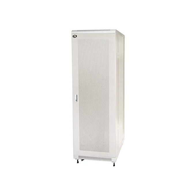 LINK LK1942U68GF Armadio Rack 19'' 42U Porta Traforata Capacita' di Carico 800 Kg Colore Grigio
