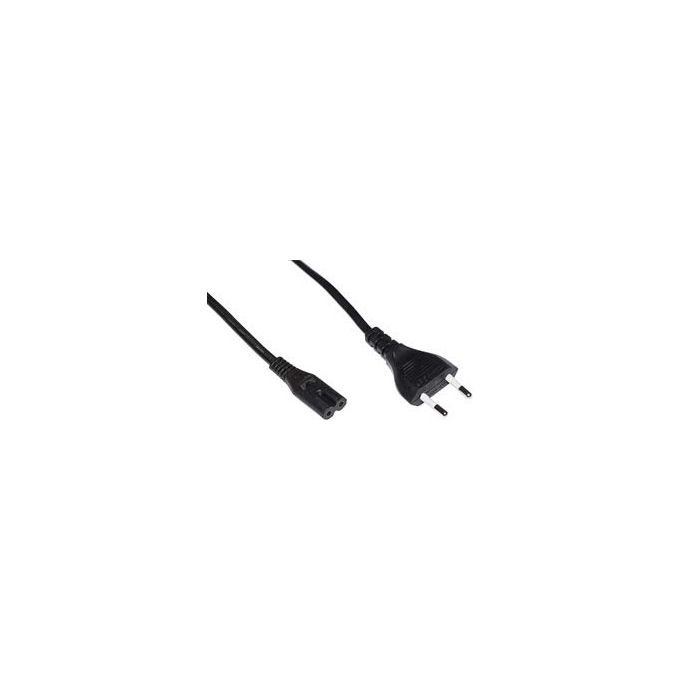 Link LKC712 Cavo di Alimentazione Spina Euro CEE 7-16 a IEC C7 1.2 m 0.75 mm² 250V 2.5A H03VVH2-F colore Nero