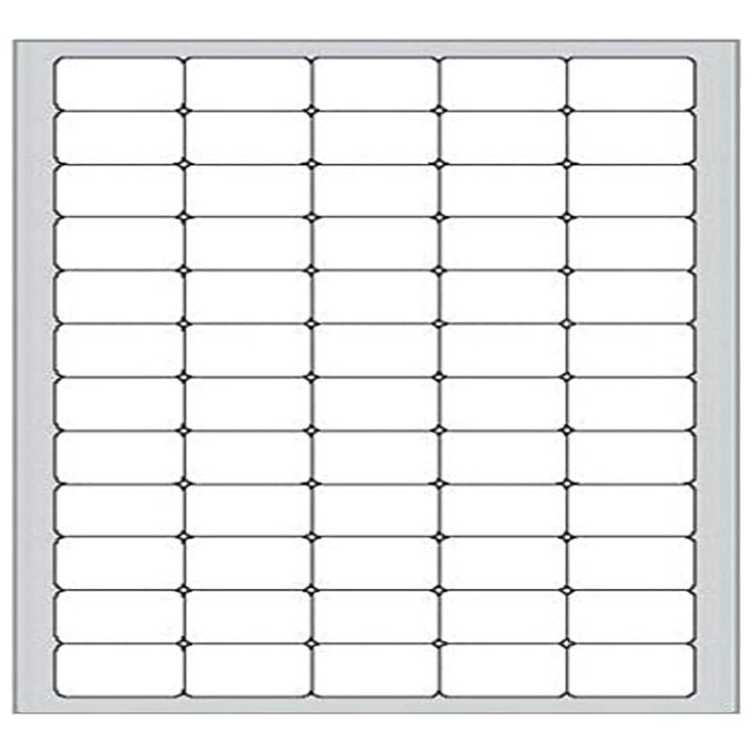 Megastar LP4MS-3723 Etichette Autoadesive Multiuso 37,5x23,5 mm 60 per foglio 100 fogli 6000 etichette Laser Inkjet colore Bianco