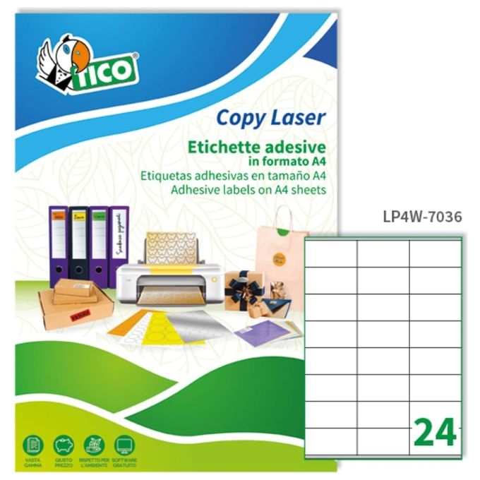 Tico Etic. Bianche c Margini 70x36