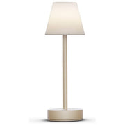 NewGarden LUMLLS030BRWLNW Lola Slim 30 Lampada da Tavolo LED Batteria Ricaricabile 2 W 260 lm IP44 Touch colore Ottone