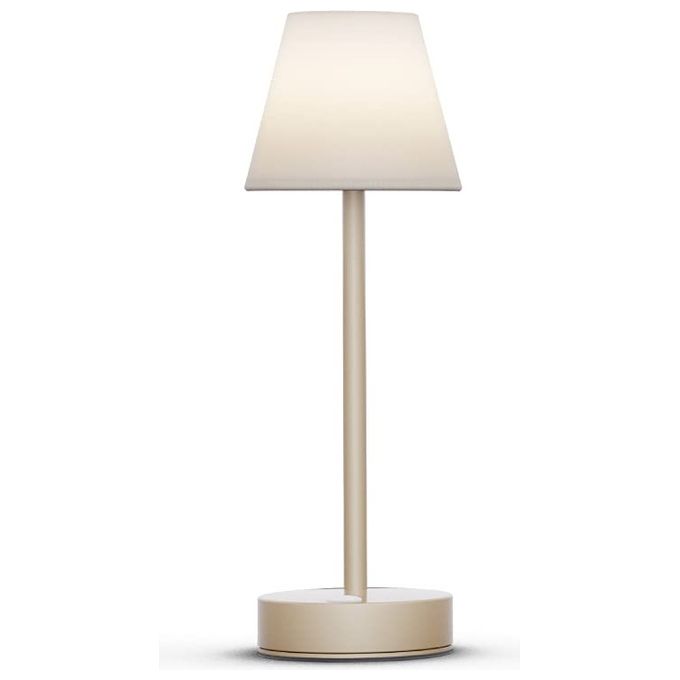 NewGarden LUMLLS030BRWLNW Lola Slim 30 Lampada da Tavolo LED Batteria Ricaricabile 2 W 260 lm IP44 Touch colore Ottone