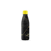 The Steel Bottle #26 MARBLE Borraccia Termica 500 ml Acciaio Inox Doppia Parete caldo 20h freddo 10h colore Nero Oro